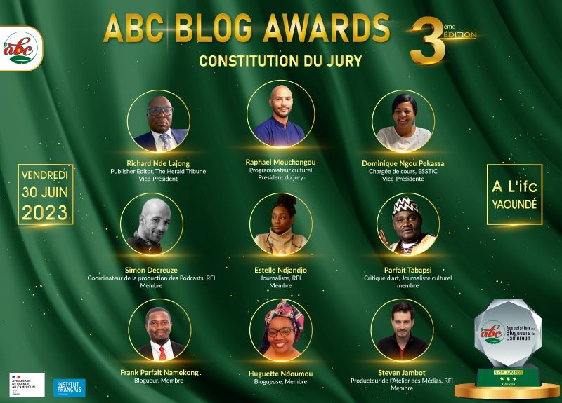 Composition du jury ABC Blog Awards